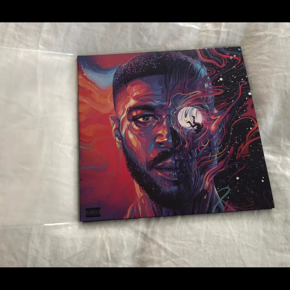 Man On The Moon III: The Chosen by Kid Cudi (Record, 2021) 2XLP & Poster